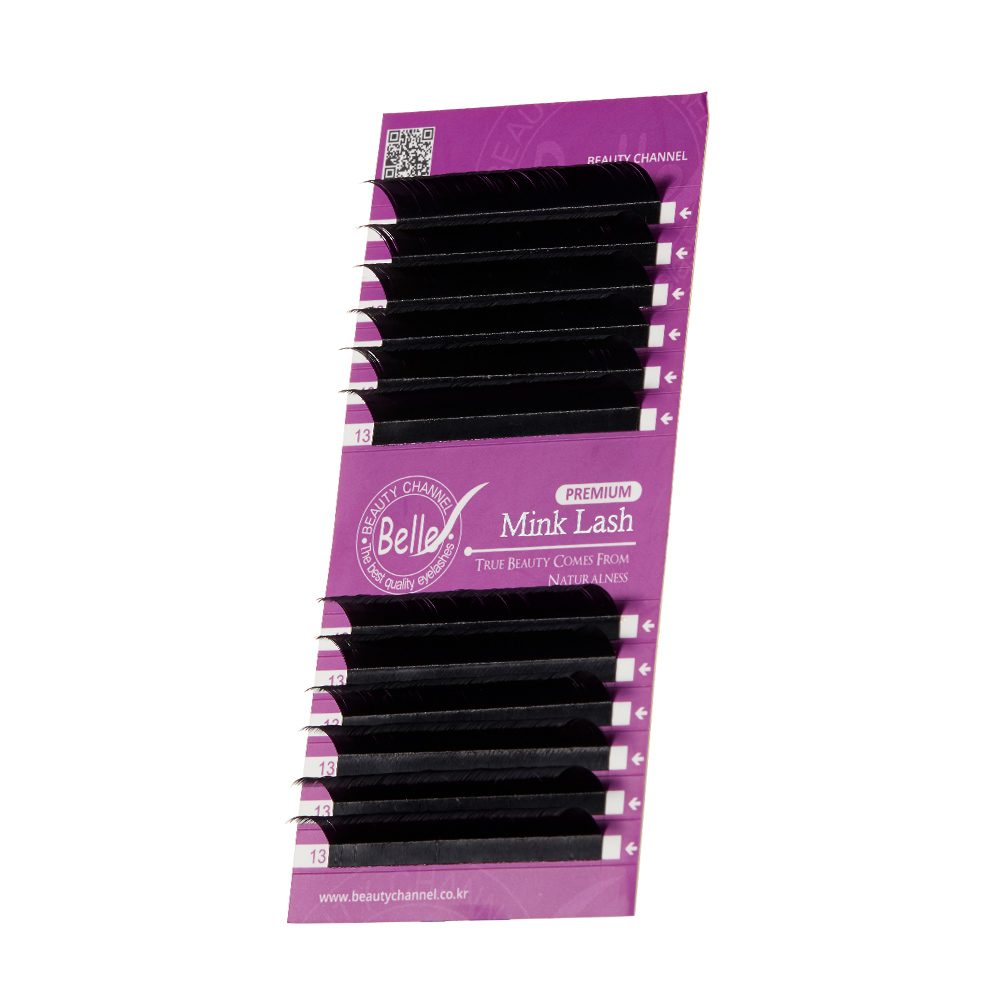 Belle style lash size mix - L curl / L+ curl