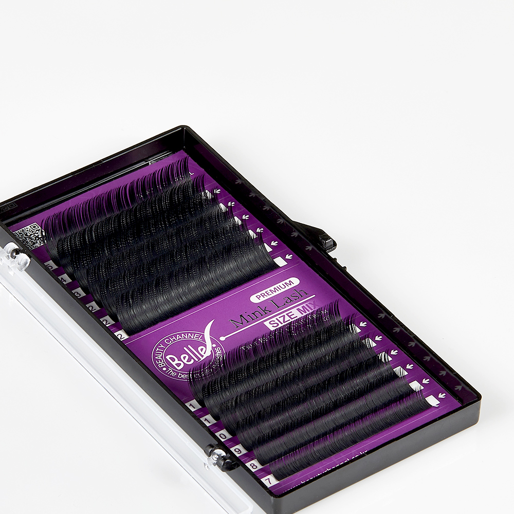 Belle style lash size mix - L curl / L+ curl