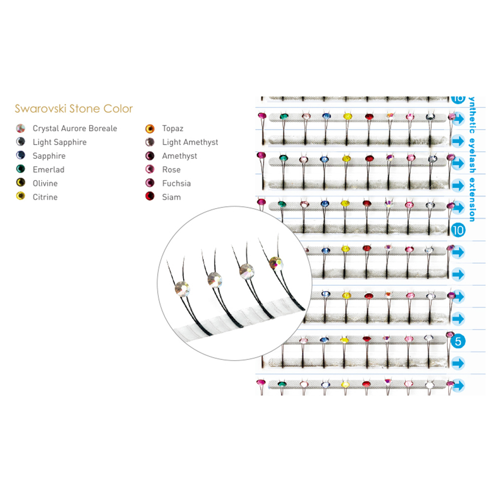 Crystal lash-6line type(ONLY SINGLE STONE / Y-LASH)