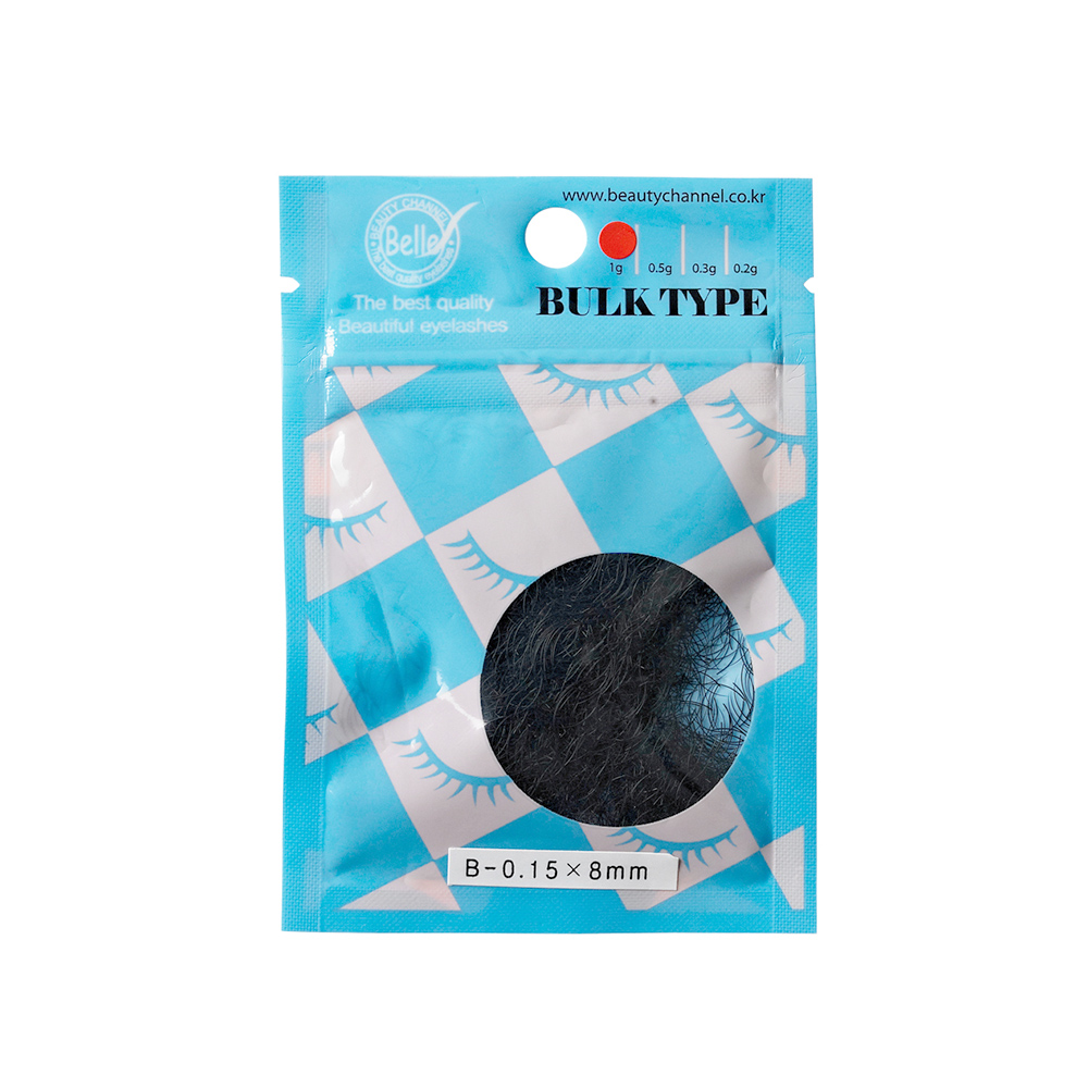 Bulk type - black eyelash(1g)