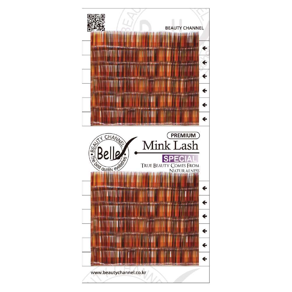 Belle random color mix lash